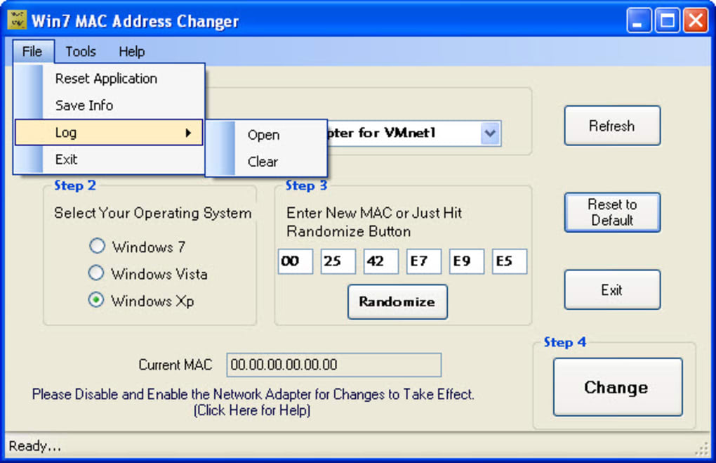 spoofing mac address for games